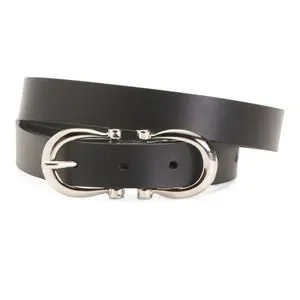 Demi Cinture | Accessories | Double Buckle Leather Belt Made  display picture 3